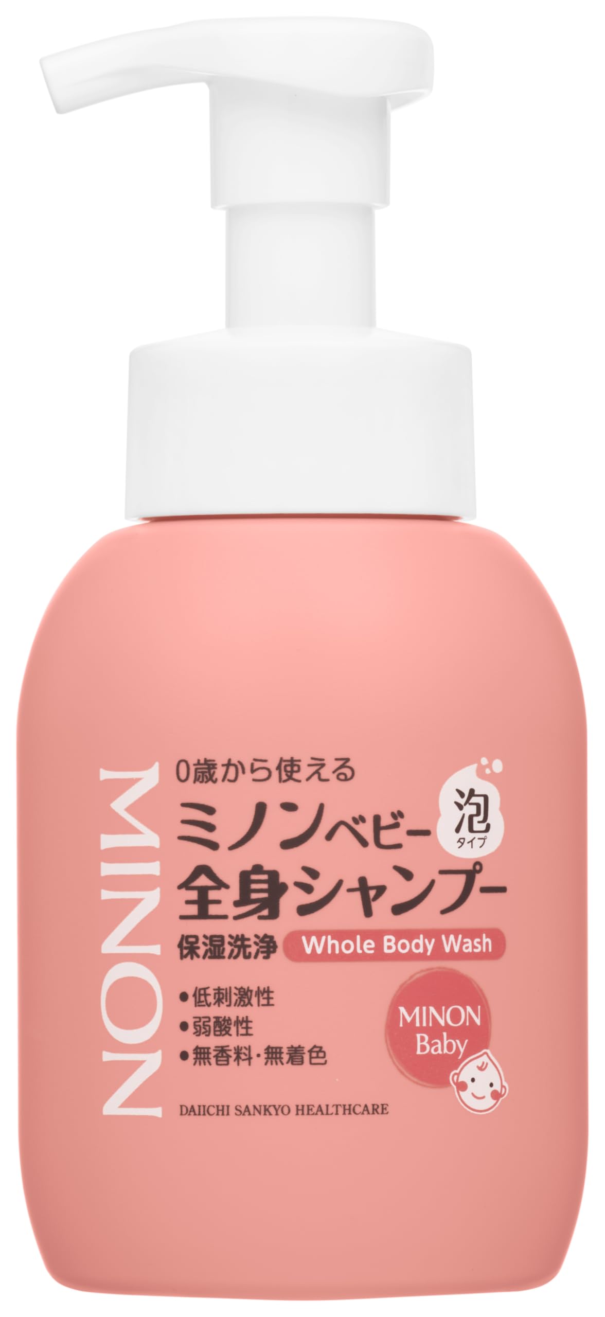 MINON Baby Whole Body Foam Wash 350mL