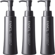 FANCL Black&Smooth Cleansing Oil — Keratin-Plug Crush Technology