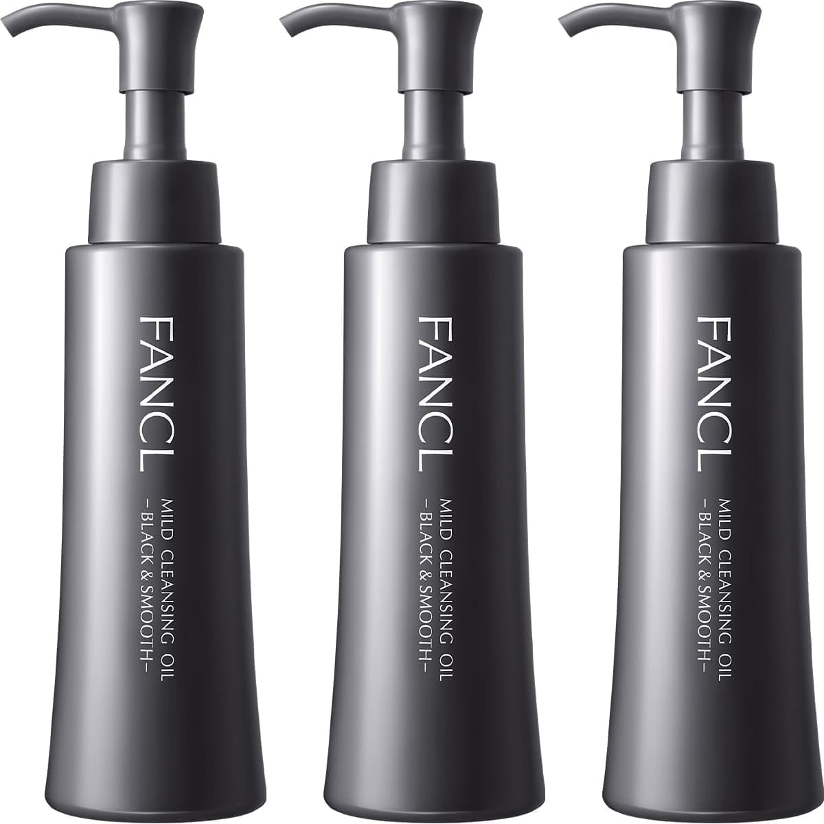FANCL Black&Smooth Cleansing Oil — Keratin-Plug Crush Technology