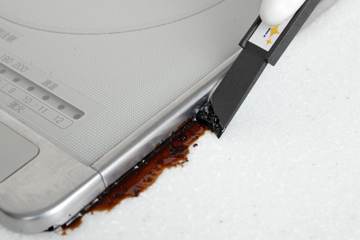 Arnest Scratch-Resistant Cleaning Scraper A-77299 for Burnt Grease, Limescale and Stickers, 15 cm, Made in Japan