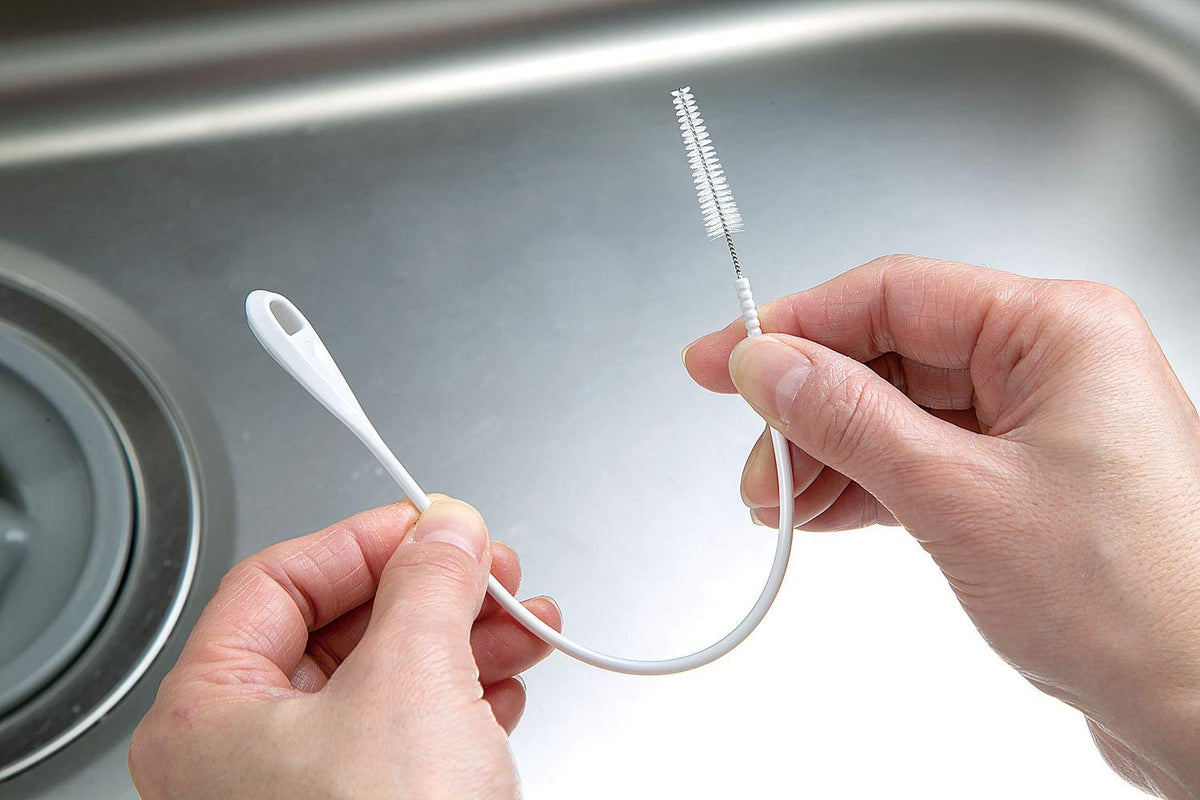 Mameita Bendable Straw-Cleaning Brush — 24.7-Centimeter Reach