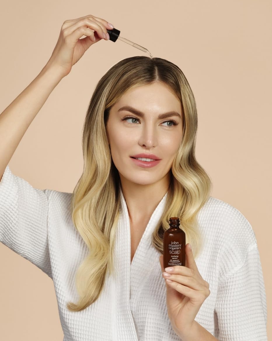 John Masters Organics Scalp Purifying Serum with Spearmint and Meadowsweet, 57 mL