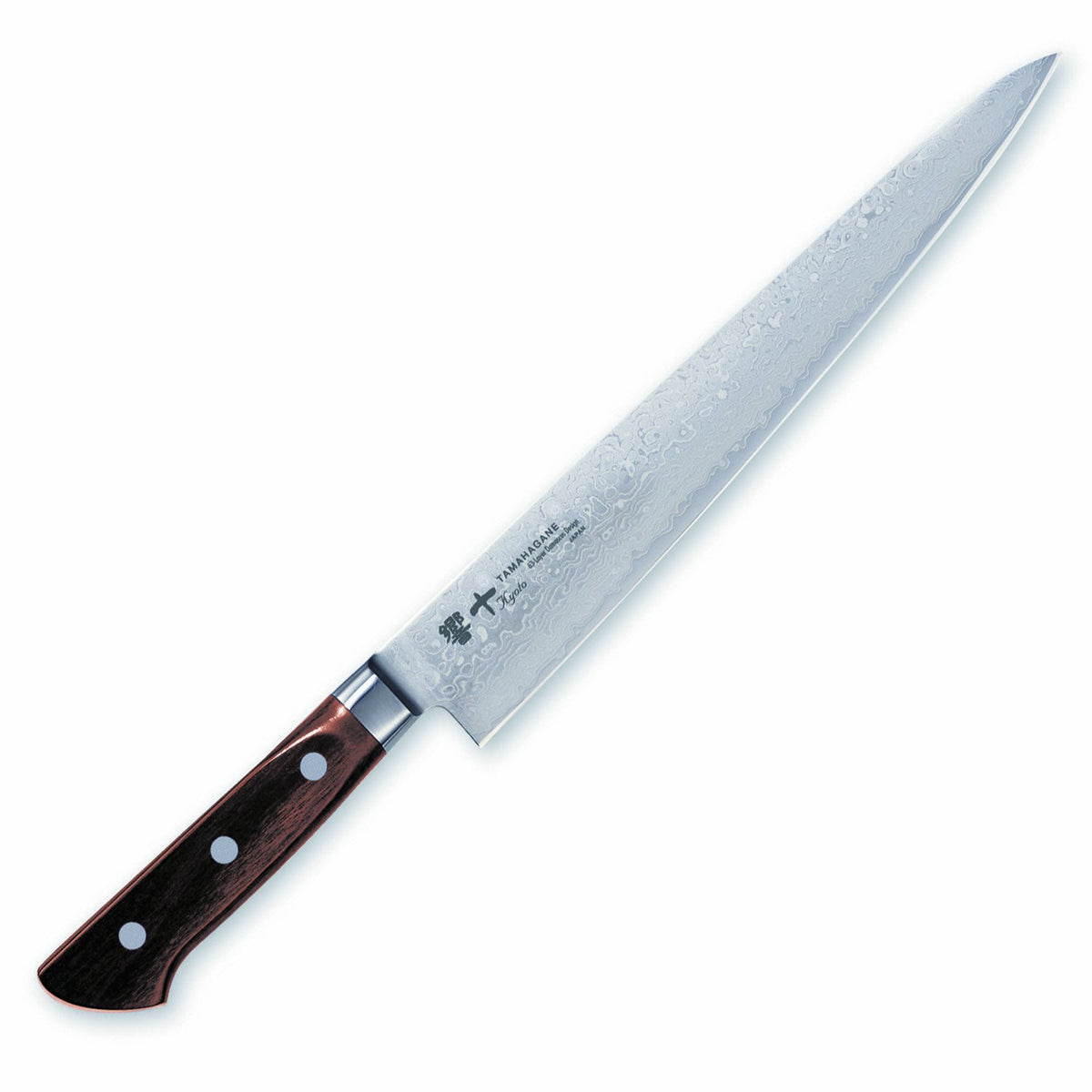Tamahagane Kyoto 63-Layer Damascus Sujihiki 240mm