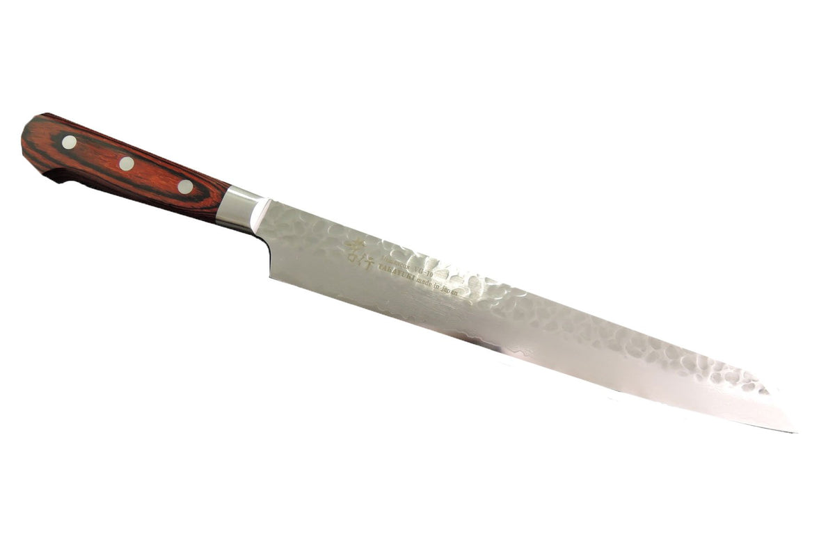 Sakai Takayuki Hammered Damascus Yanagiba 270mm