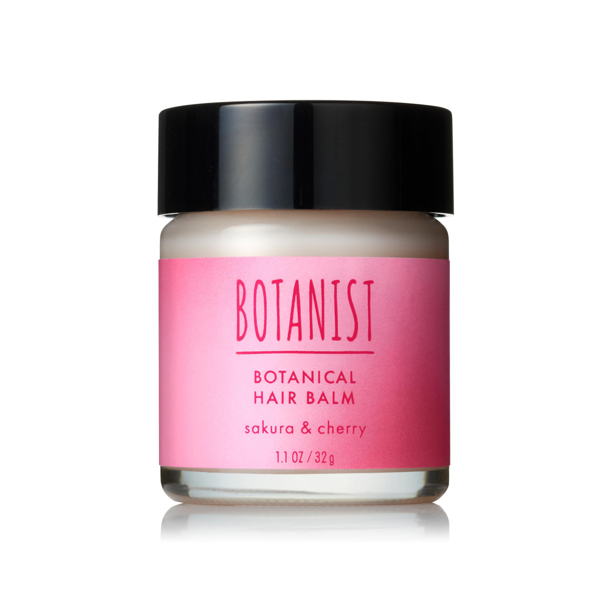 BOTANIST Botanical Hair Balm Sakura and Cherry 32 g, Limited Spring Edition Moisturizing Balm for Hair, Hands and Skin
