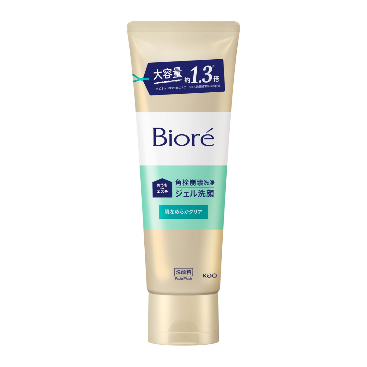 Bioré Ouchi de Esthe Keratin Plug Clearing Gel Face Wash, Smooth Type, Relaxing Aroma, 240g / 5 Pack / 2-Type Set