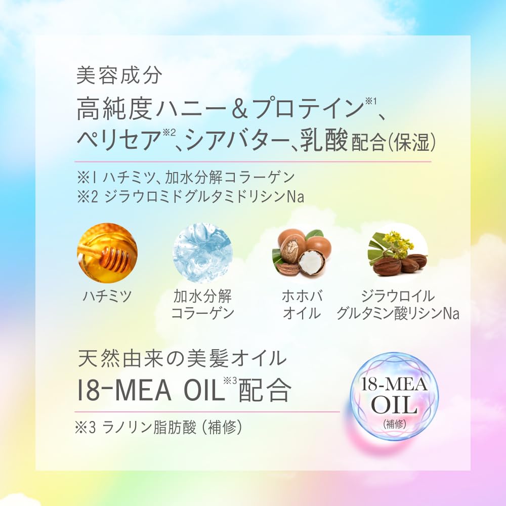 Kao Essential CC Milk 5-in-1 Leave-In Hair Milk Treatment, Floral Bouquet Scent, 100 mL