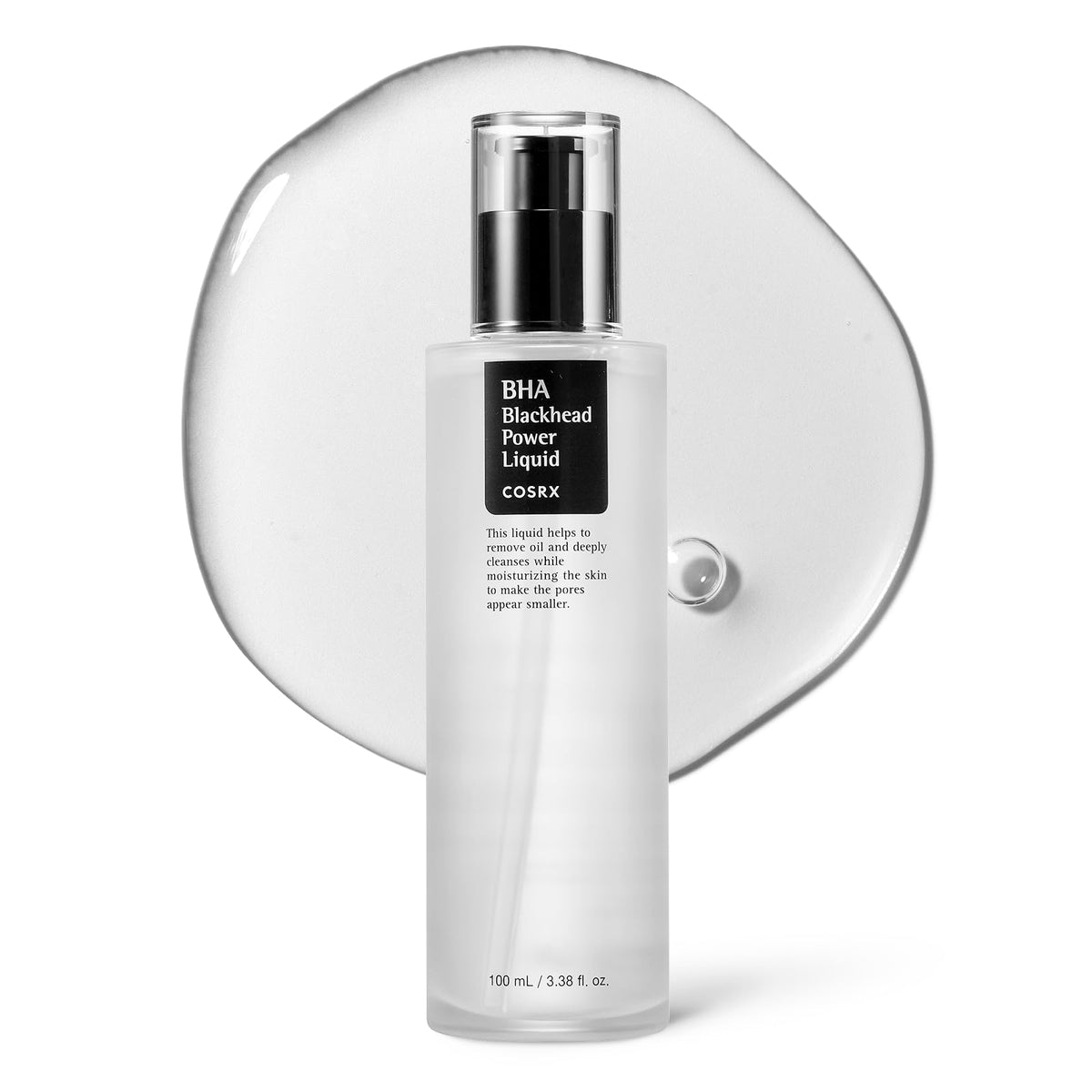 COSRX BHA Blackhead Power Liquid, 4% Betaine Salicylate Weakly Acidic Pore Care Essence, 100 mL