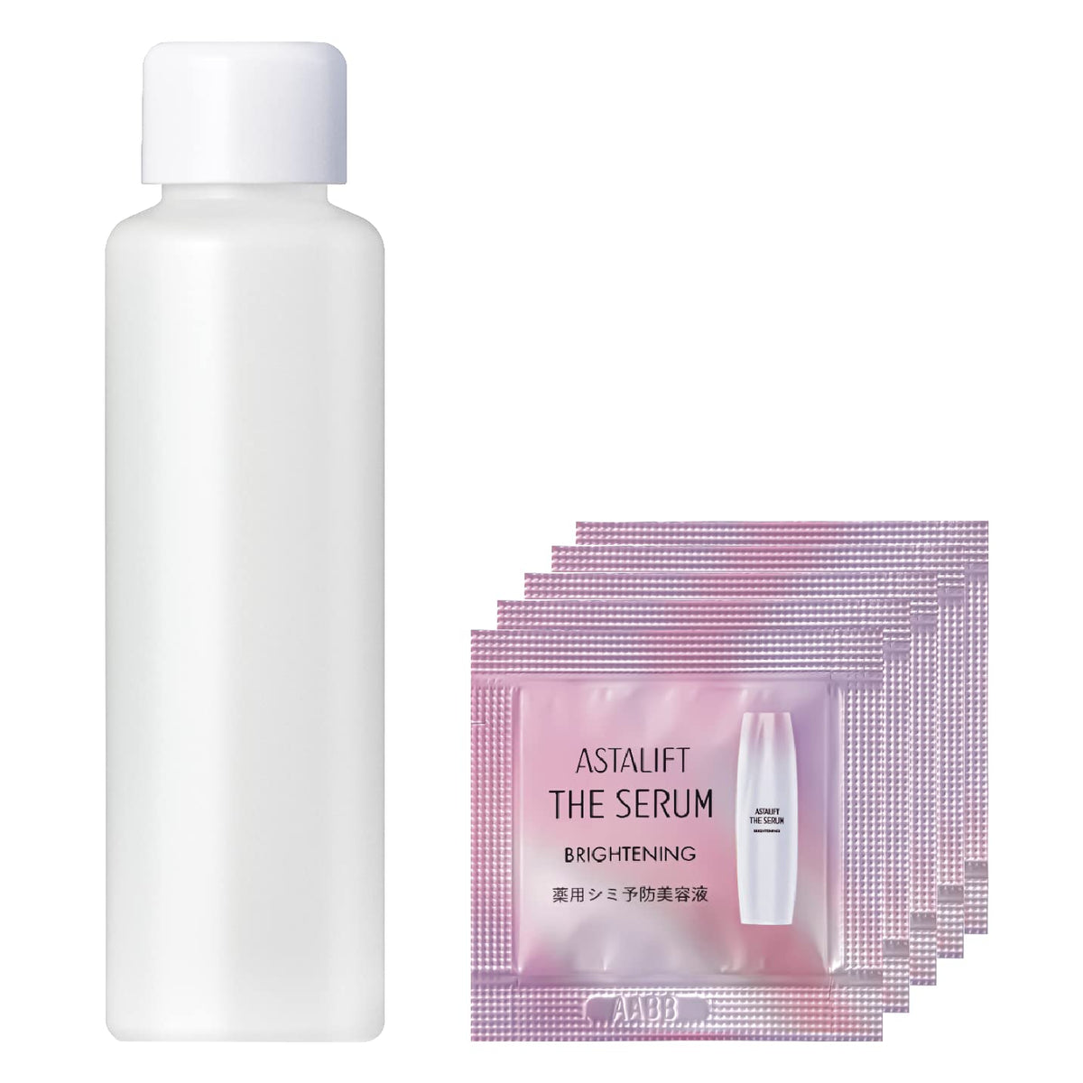 Astalift The Serum Brightening, 40 mL Bottle, 40 mL Refill, 8 mL Trial or Bottle and Two Refills, Medicated Spot-Prevention Serum