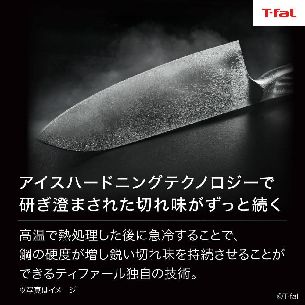 Tefal Precision Stainless Knife — Ice Hardened 22° Edge