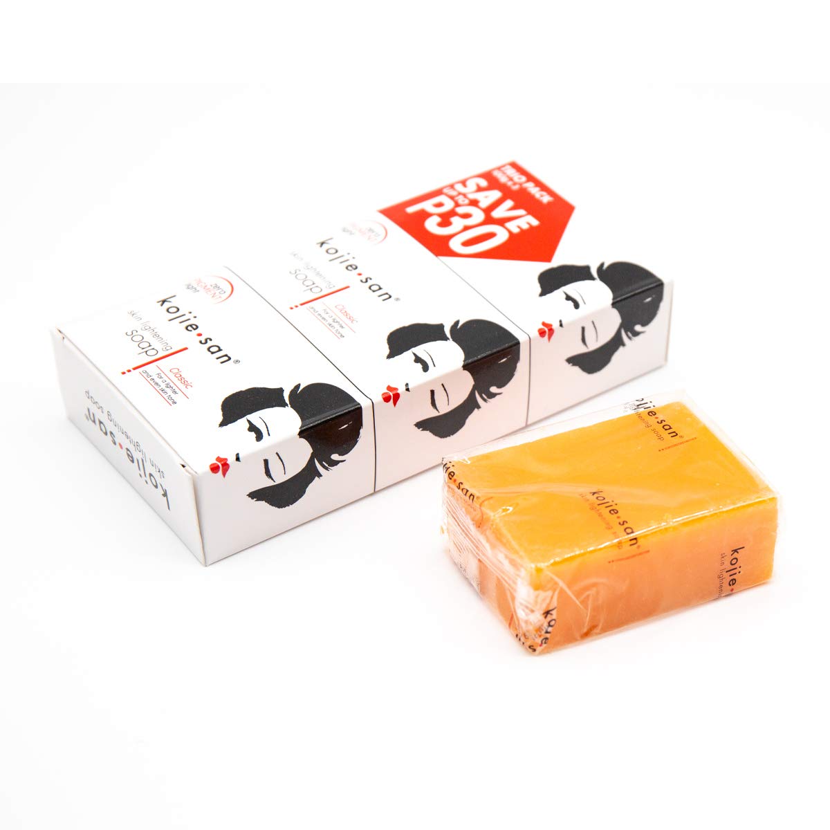 Kojie san Skin Lightening Soap – 3 × 100 g — source image 3