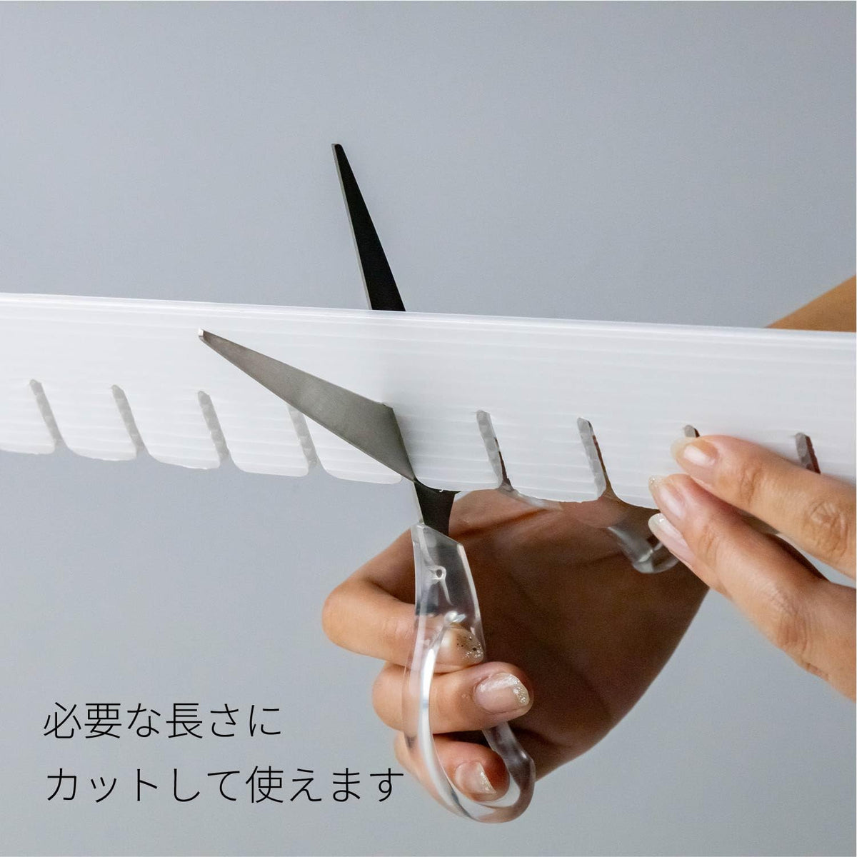 Asahi Koyo Cuttable Drawer Divider Boards, 43 cm Long Polypropylene Partitions in S 4.5 cm, M 7 cm or L 10 cm Height, 5 or 10 Pieces, White