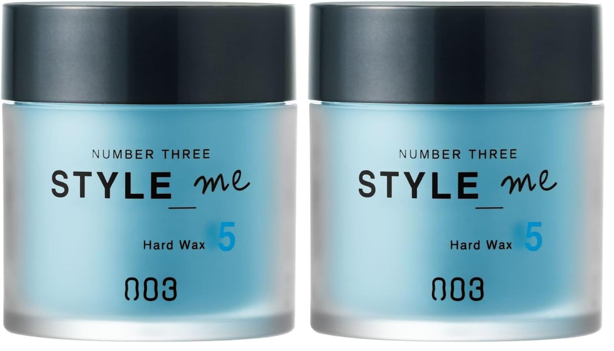 Hard Hair Wax with Strong Hold That Stays Light and Washes Out Easily, Floral, Fruity and Green Scent, 50 g Jar