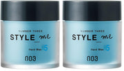 Hard Hair Wax with Strong Hold That Stays Light and Washes Out Easily, Floral, Fruity and Green Scent, 50 g Jar