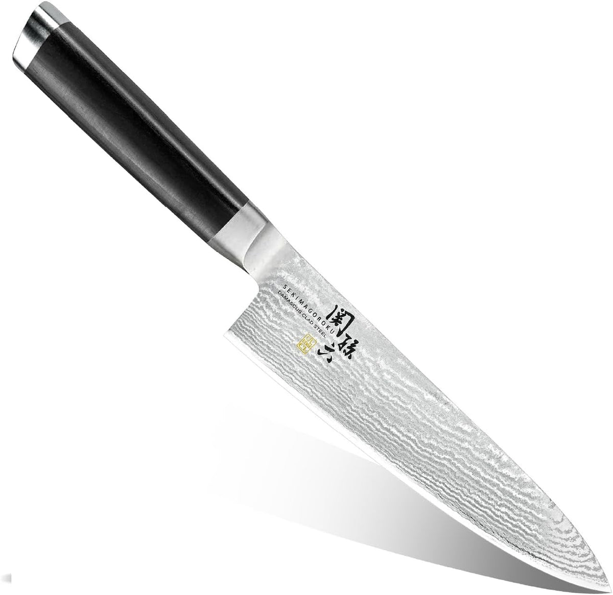 KAI Seki Magoroku Damascus Knife — 32-Layer Blade