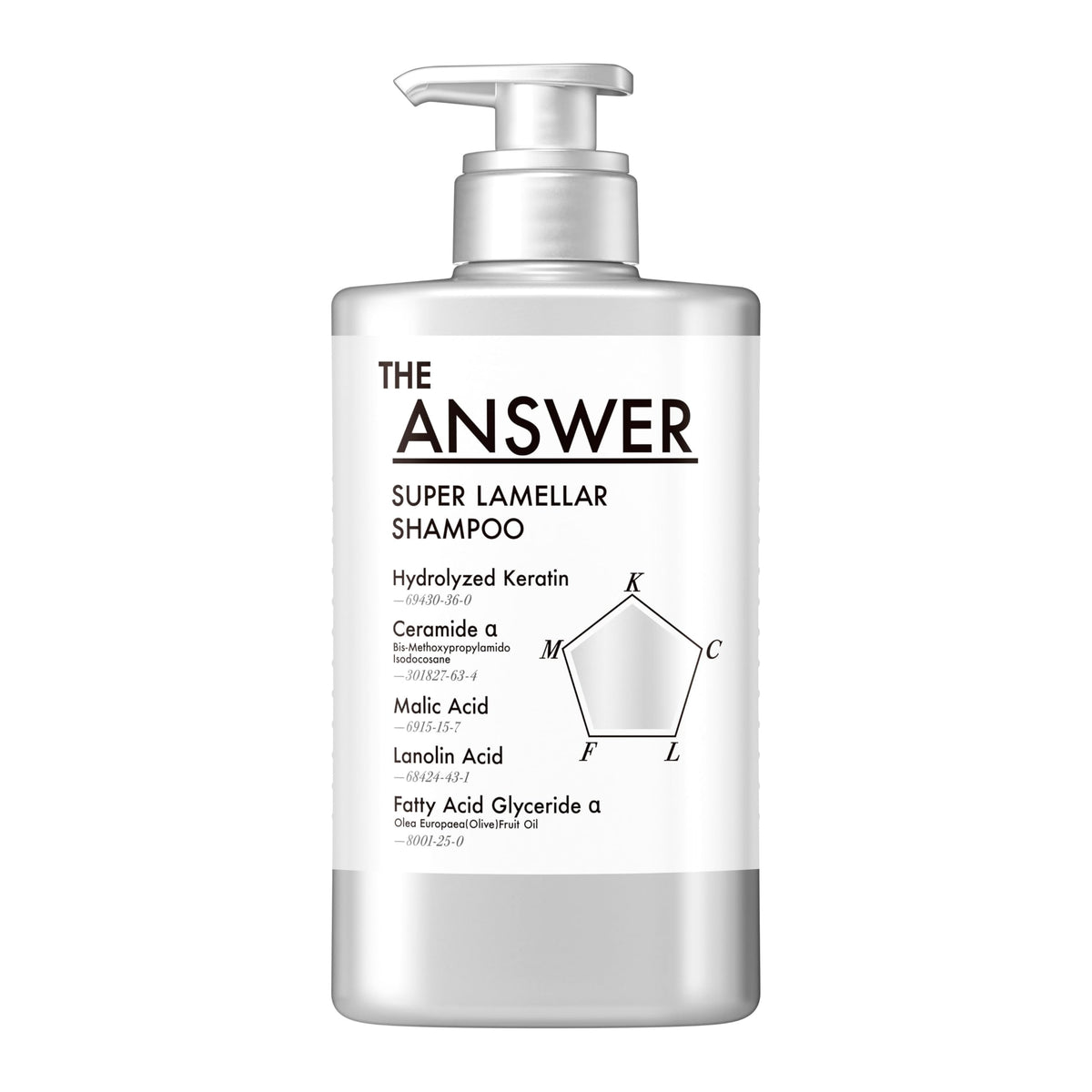 KAO THE ANSWER Super Lamellar Shampoo — Hair Quality Repair, Sulfate-Free, Pump 400ml And Refills 320ml And 960ml