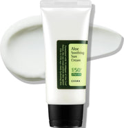 COSRX Aloe Soothing Sun Cream, SPF50+ PA+++ Lightweight Hybrid Sunscreen with 55,000 ppm Aloe Leaf Extract, 50 mL
