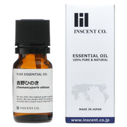 Inscent Yoshino Hinoki Essential Oil, 100 Percent Natural Japanese Cypress Aroma Oil from Kii, Steam Distilled, 10 mL to 100 mL