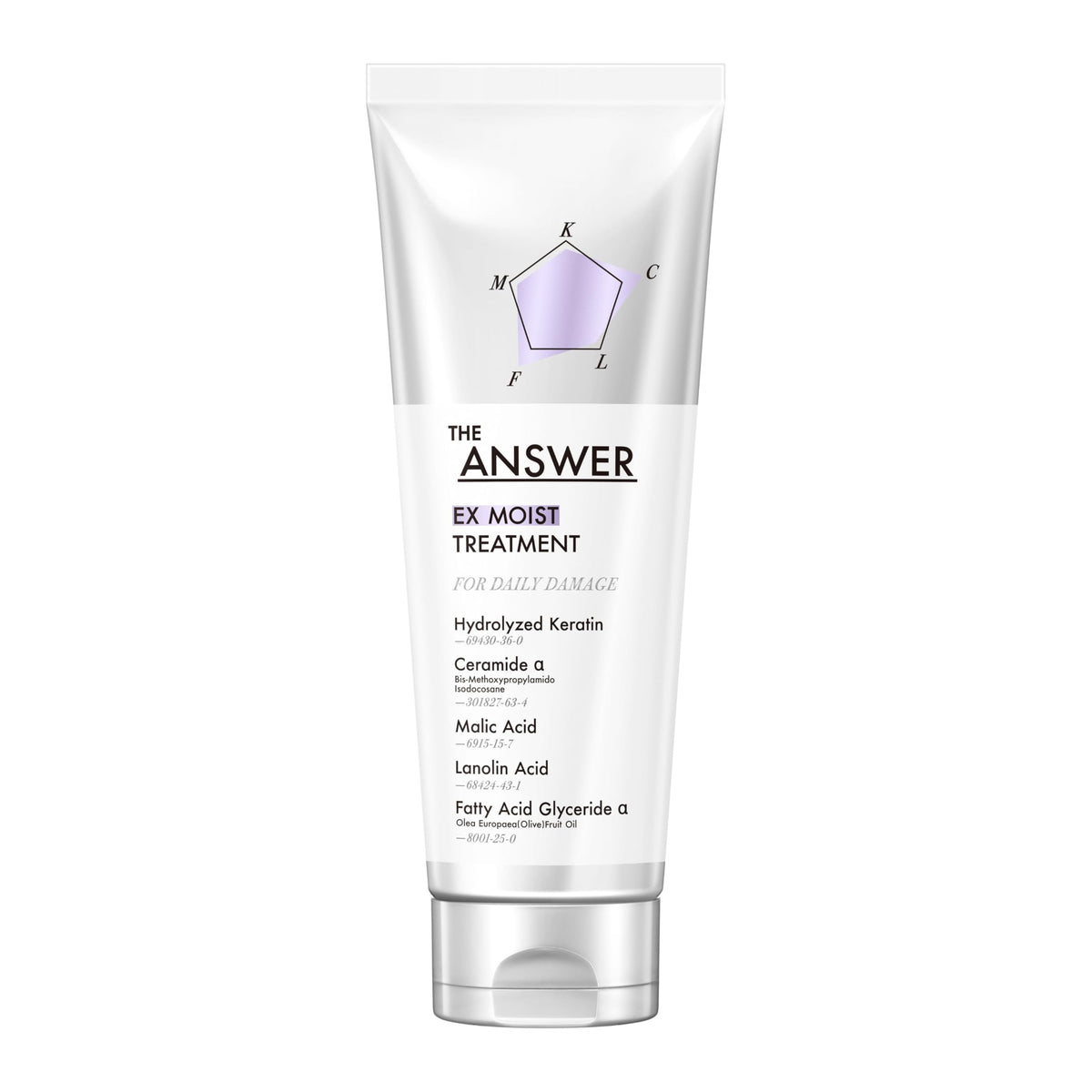THE ANSWER EX Moist Treatment For Daily Damage, 220 g, Bergamot & Daphne Scent