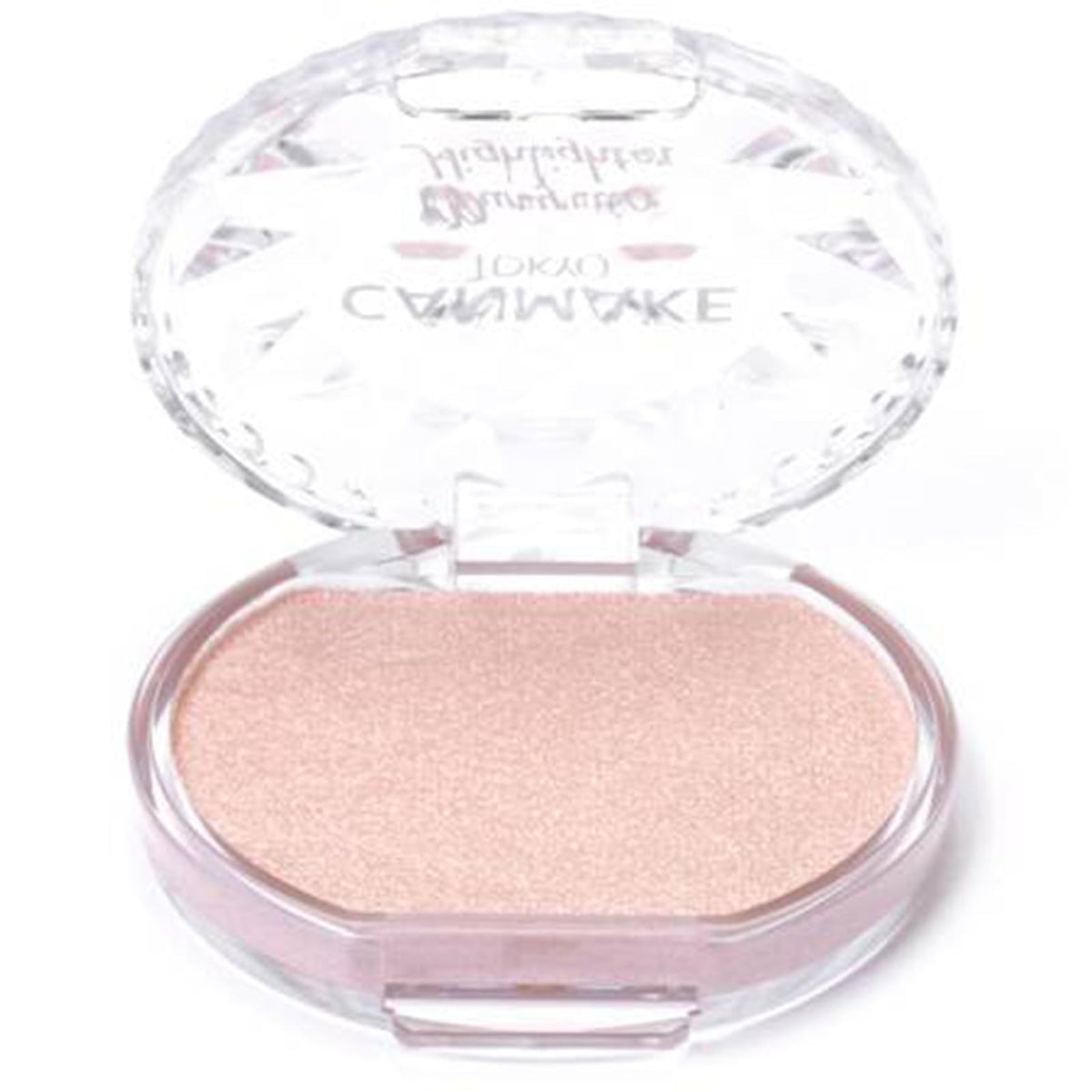 Canmake Munyutto Highlighter, Squishy Raw-Texture Glossy Cream Highlighter That Resists Water, Sweat and Sebum, 3.8 g