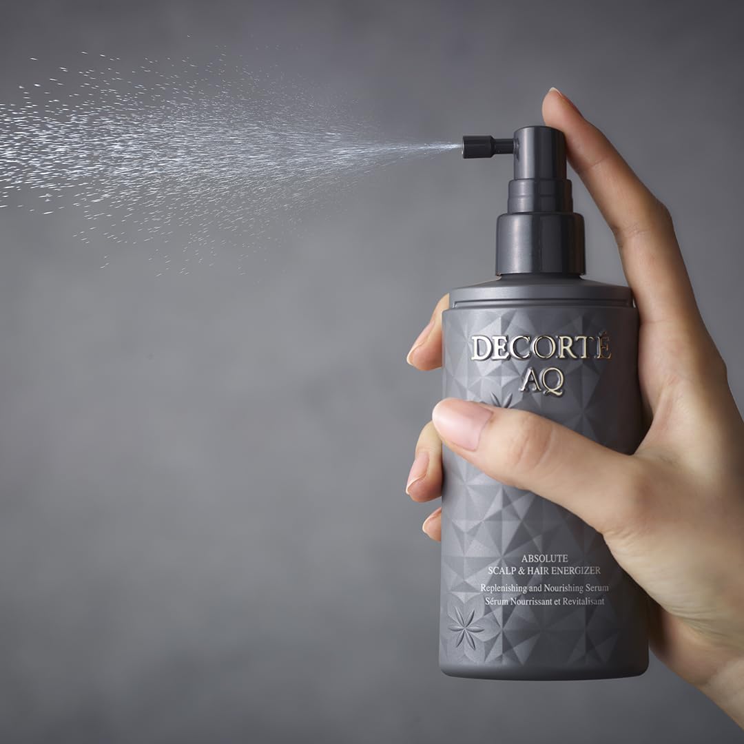 Decorté AQ Absolute Scalp and Hair Energizer, Scalp and Hair Serum Spray for a Healthy Scalp and Lively Hair from the Roots, 170 ml