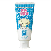 Apagard Apakid's Medicated Hydroxyapatite Kids Toothpaste, Low-Foam, Fluoride-Free, Ramune Flavor, 60 g, One, Two or Three Tubes