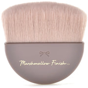 Canmake Marshmallow Finish Powder Brush, Compact Round Face Brush that Fits Inside the Powder Case for a Matte Skin Finish