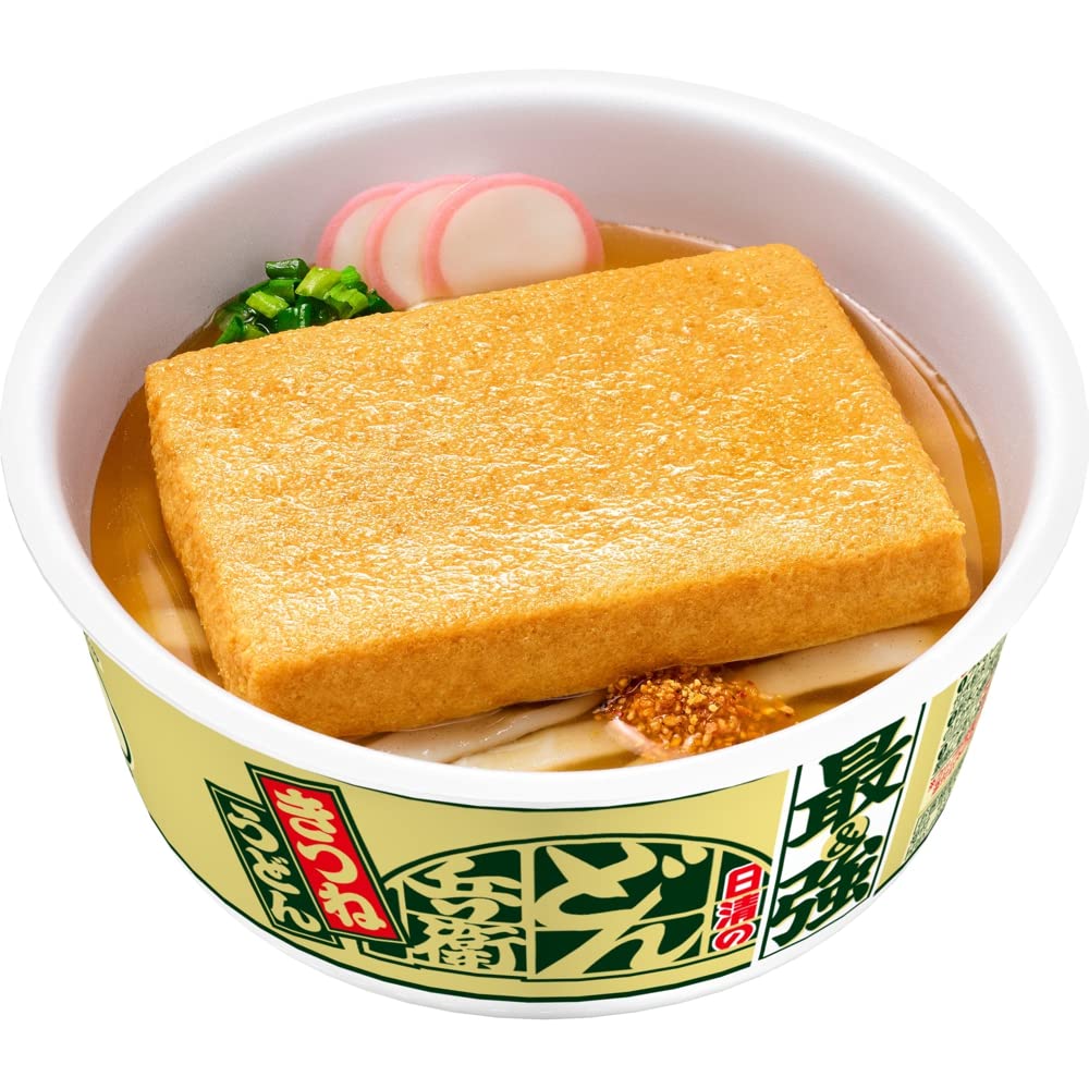 Nissin Donbei Fried Tofu Udon, Strongest Donbei, 93 g Cup