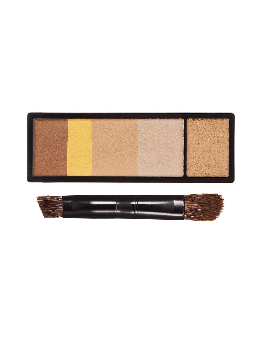 Eyebrow Powder Palette Refill With Guide Film And Double-Ended Brush, 4.2 g