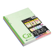 Kokuyo Campus Notebook 5-Pack in 5 Assorted Colours, Semi-B5 No. 6, 30 Sheets Each, 179 x 252 x 4 mm, 7 mm A-Rule or 6 mm B-Rule, 5 or 10 Books