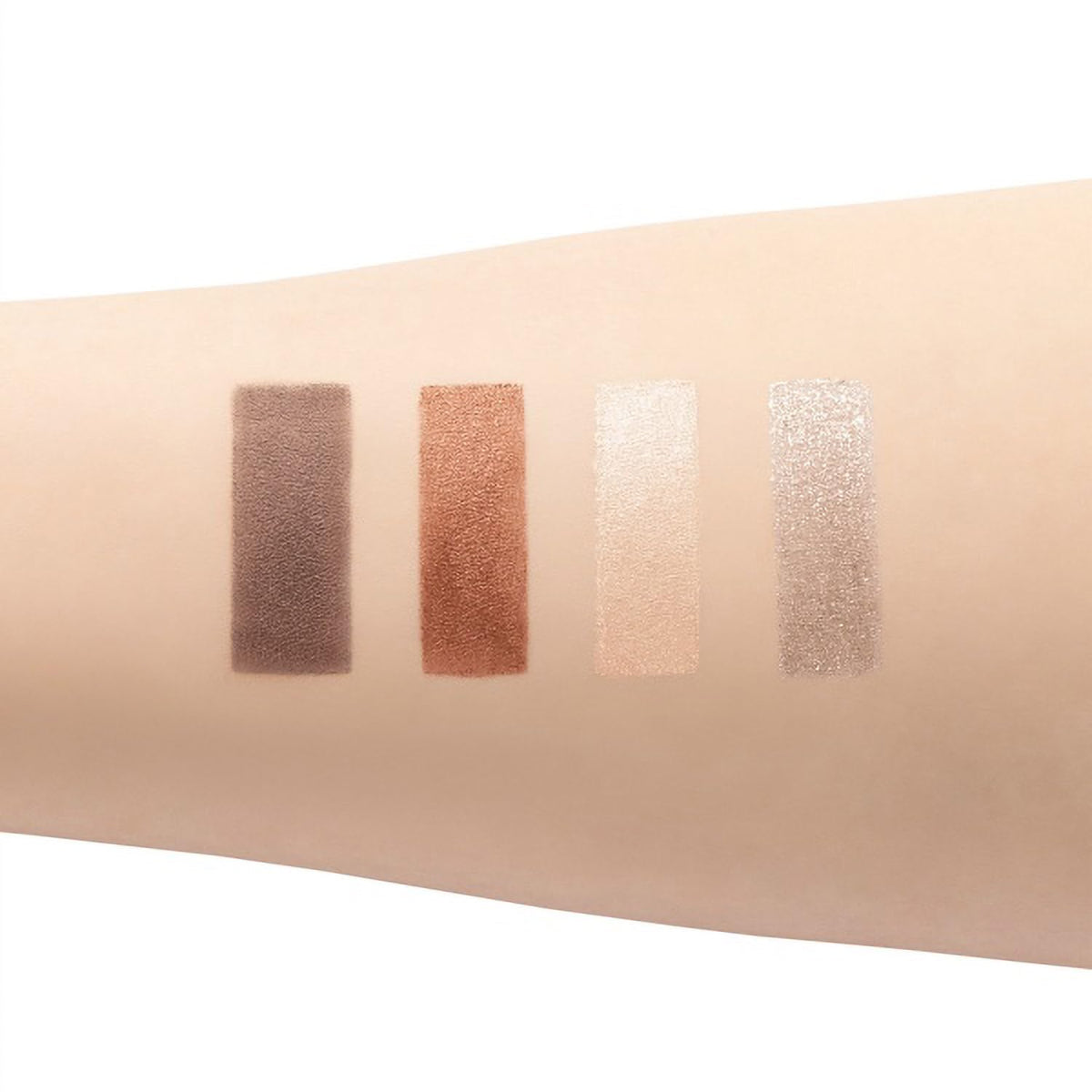Face Color Palette 500 Sugar Spot, 4-Colour Brow, Eyeshadow, Highlight and Shading Palette with Chip, Sweet Brown