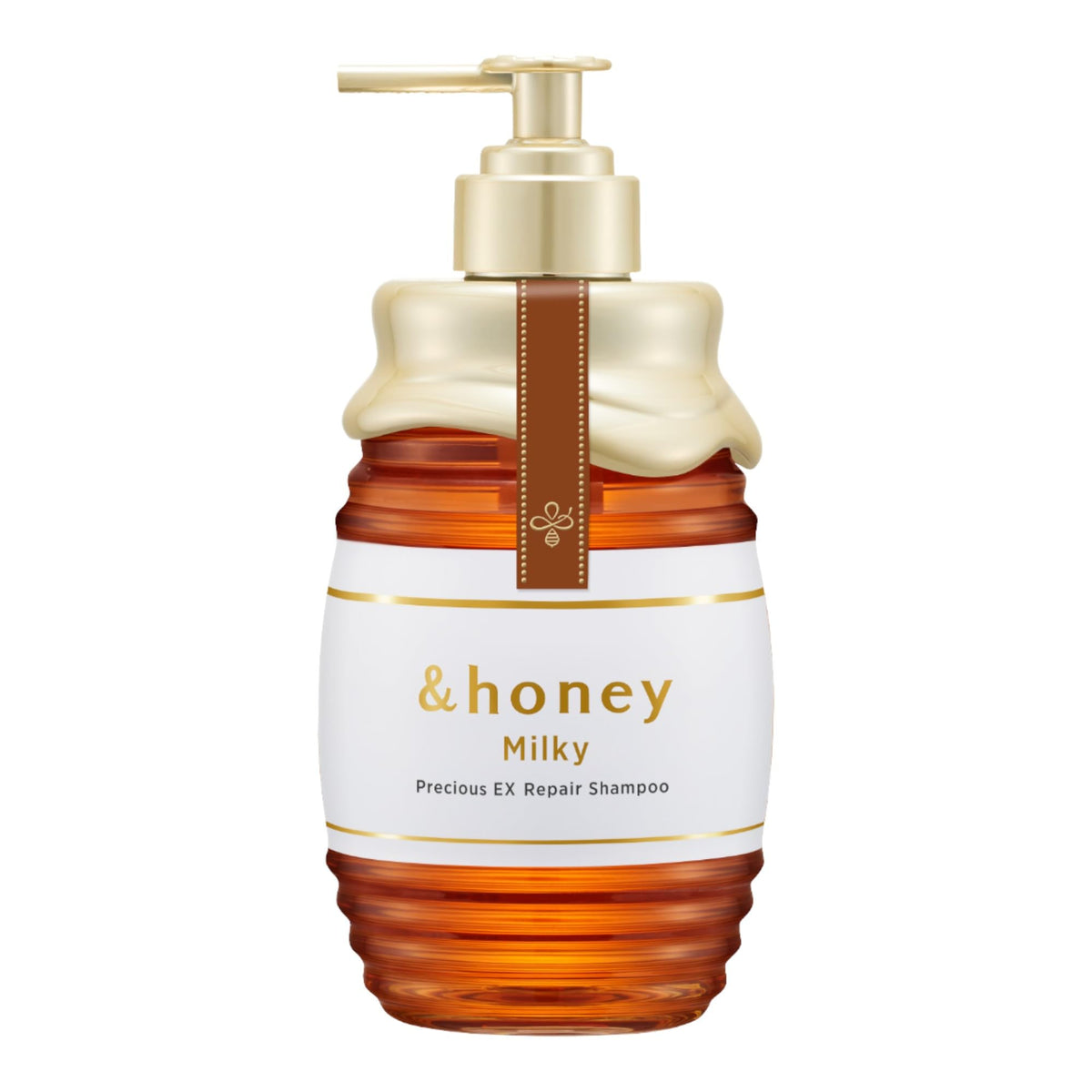 &honey Milky Precious EX Repair Shampoo 500 ml, Sweet Honey Scent