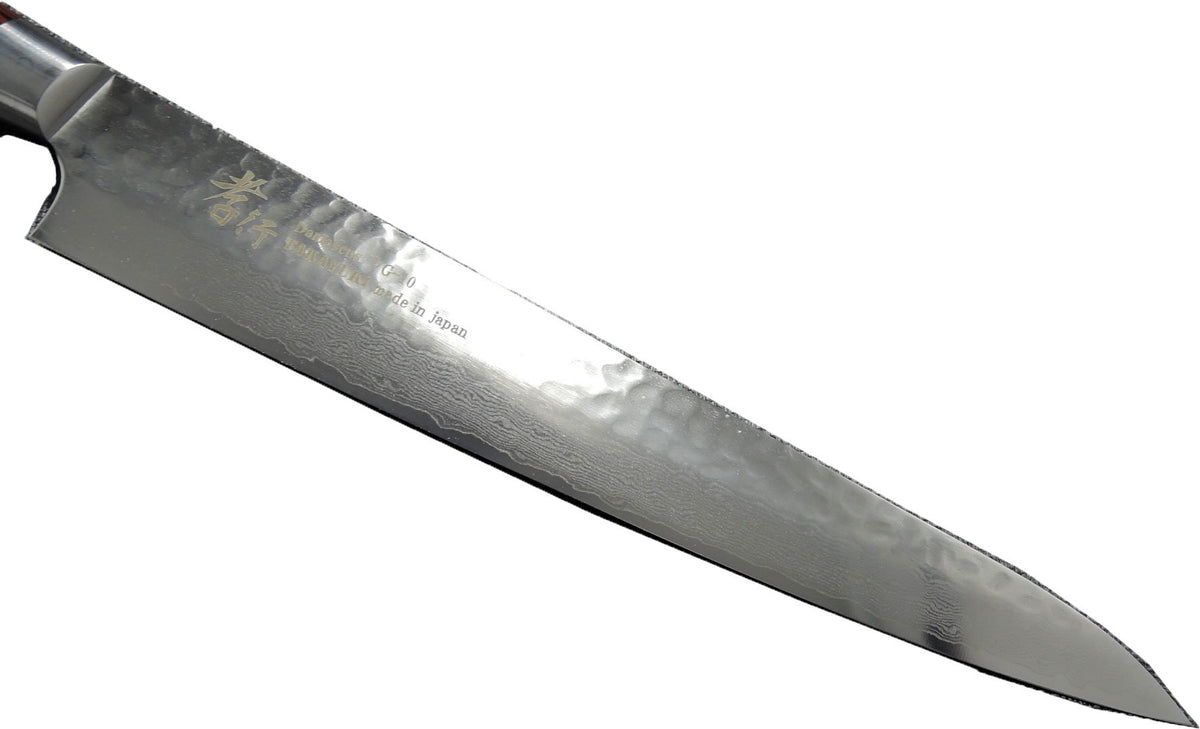 Sakai Takayuki Hammered Damascus Sujihiki 240mm