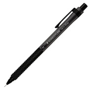 Staedtler 925 15 Metal Drafting Mechanical Pencil, Brass Knurled Grip with Built-In Eraser and Cleaner Pin, 140.9 mm and 16 g, 0.3, 0.5, 0.7 or 0.9 mm, Black or White and Pearl Chrome