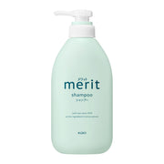KAO Merit Medicated Shampoo — Licorice Extract, Dandruff And Itch Prevention, Pump 450ml, Refills 680ml And 1800ml
