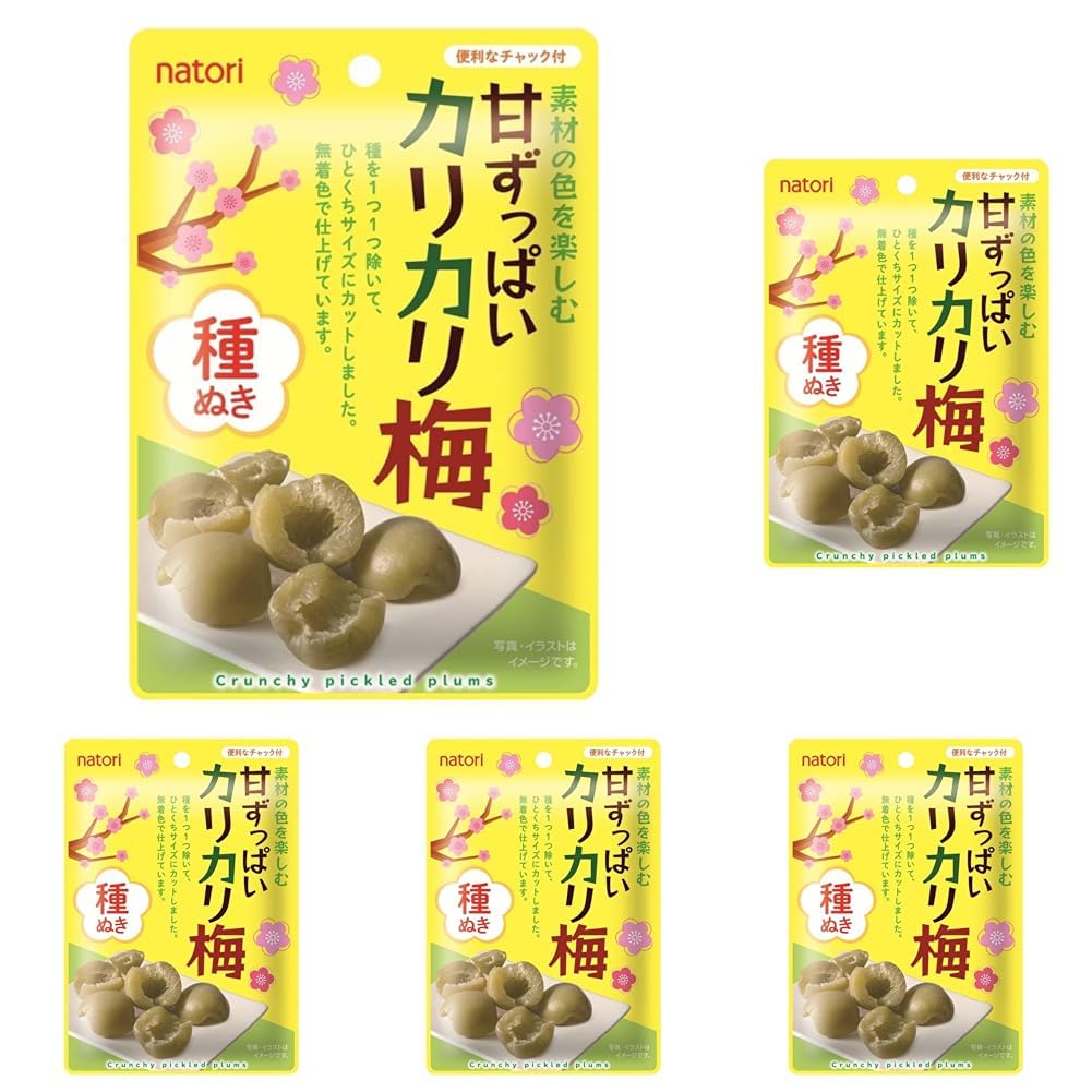 Natori Sweet-Sour Crunchy Plum Seedless, 22 g