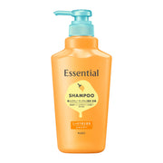 Kao Essential Moisturizing Shampoo, Floral Bouquet Scent, 450mL Pump / 1080mL Refill