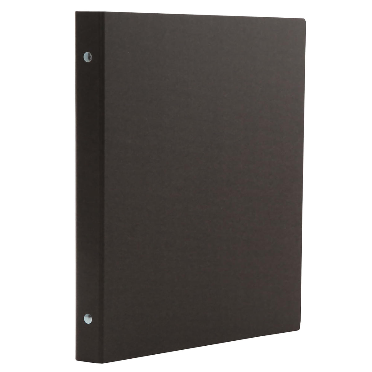 MUJI B5 26-Hole Binder, Paper Cover Ring Binder with Steel Fittings, 26 mm Spine, 280 x 219 mm Cover, Beige or Dark Grey