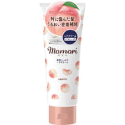 Momori Rich Moist Hair Cream for Damaged Hair with Four Peach-Derived Ingredients, Shea Butter and Heat Protect Formula, Peach Fruity Floral Scent, 150 g