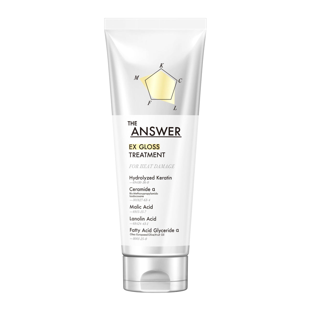 THE ANSWER EX Gloss Treatment For Heat Damage, 220 g, Bergamot & Daphne Scent