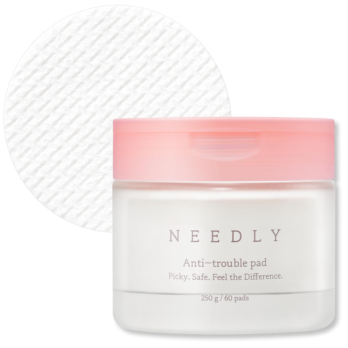 Wipe-Off Toner Pads for Morning and Night, Daily, Anti-Trouble or Vita C Glow Jelly, 60 or 80 Pads