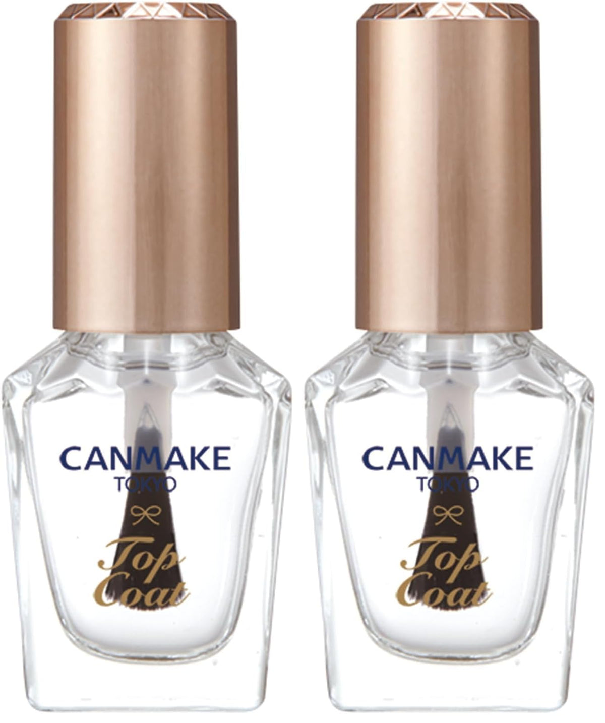 Canmake Colorful Nails Top Coat, Quick-Dry Glossy Clear Top Coat that Keeps Fresh-Painted Shine, 8 mL