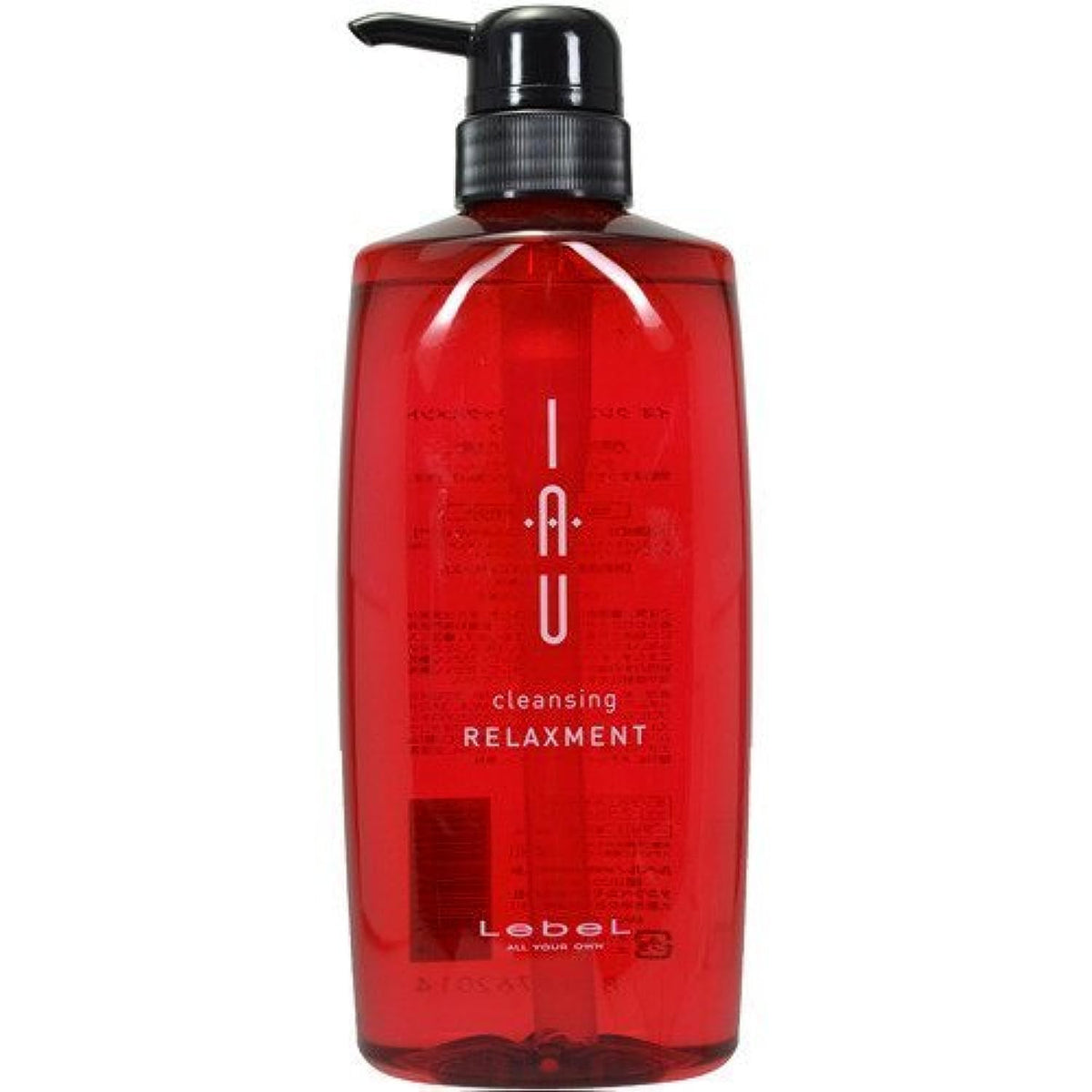 Lebel IAU Cleansing Relaxment Shampoo, Moisturizing Salon Shampoo for Dry Scalp, 600 mL