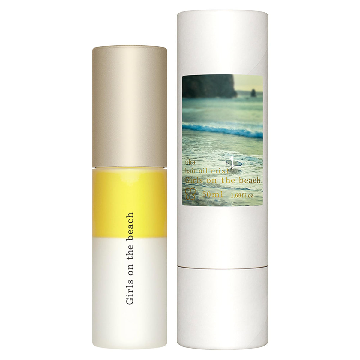uka Hair Oil, Rainy Walk, Windy Lady, Glamorous Windy Lady or Girls on the Beach, Damage Care Hair Oil, 50 ml