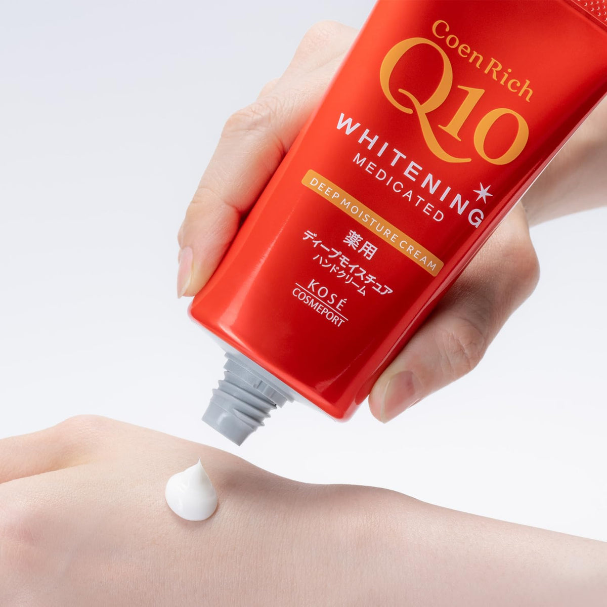 Coen Rich Q10 Medicated Whitening Deep Moisture Hand Cream 80 g