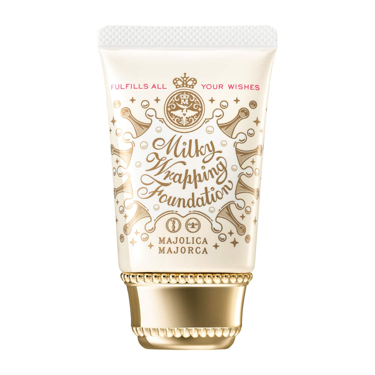 SHISEIDO Majolica Majorca Milky Wrapping Foundation — SPF30 Light‑Diffusing Finish