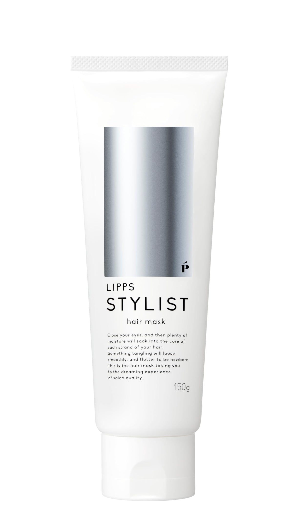LIPPS Stylist Hair Mask 150 g, Rinse-Off Salon-Style Treatment Mask with Collagen, Ceramide and Royal Jelly, Mandarin Scent, Seven-Free Formula