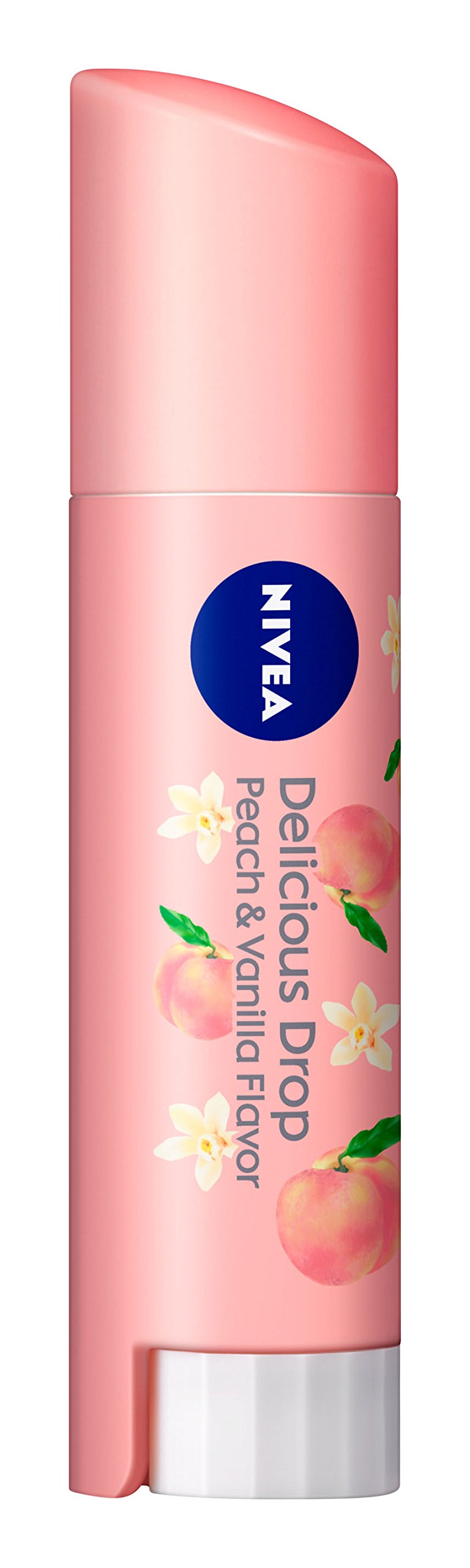 NIVEA Delicious Drop Lip Balm Peach Vanilla