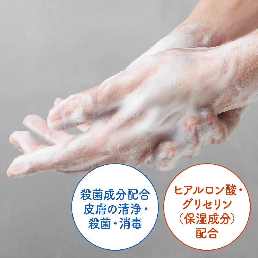 Bioré The Hand Medicated Foaming Hand Soap, Herbal Wood / Mineral Musk / Houji Cha, 280mL Pump / 370mL Refill