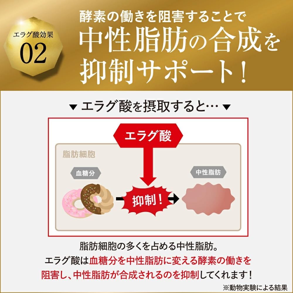 Official Killer Burner II Diet Supplement, Produced by Koda Kumi, 45 Tablets Per Bag, Food Supplement, Elagic Acid, Built-in Fat, Body Fat